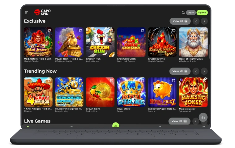 CapoSpin casino United Kingdom