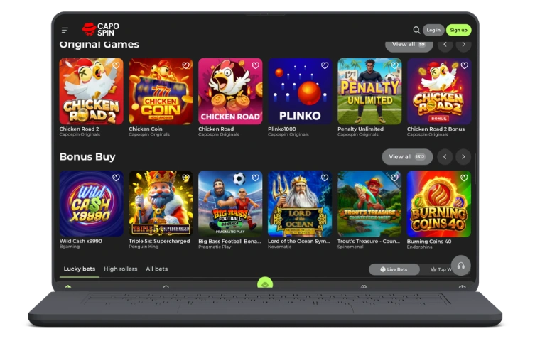 CapoSpin casino login